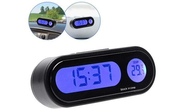 RUNGAGO Car Temperature Thermometer Car Weather Thermometer On Dash