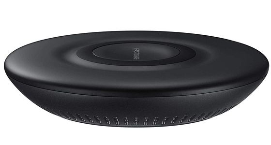 Wireless Charging Mat In Black Circular Shape