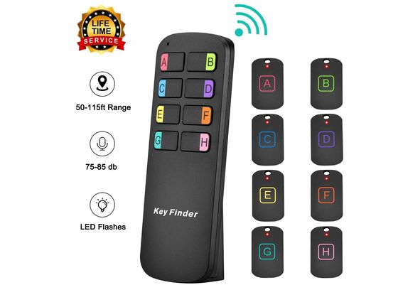 Long Range KeyCaller Remote Device Key Finder Remote Device Key Finder In Black And White