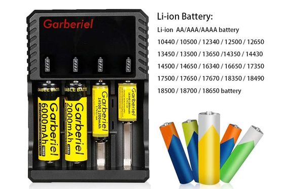 18650 USB Battery Charger In Black