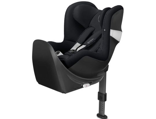 Rearward Extended Car Seat In All Black