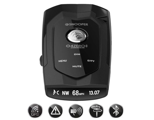 Speed Radar Detector GPS In All Black