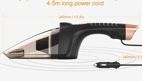 12V Wet And Dry Vacuum With Gold Tips