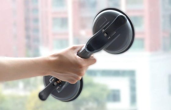 Dual Suction Cup Glass Lifter In Grey