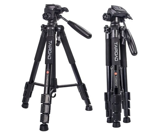 TaiRoad Flexible Scope Tripod Light Weight Scope Tripod With Black Swivel Head