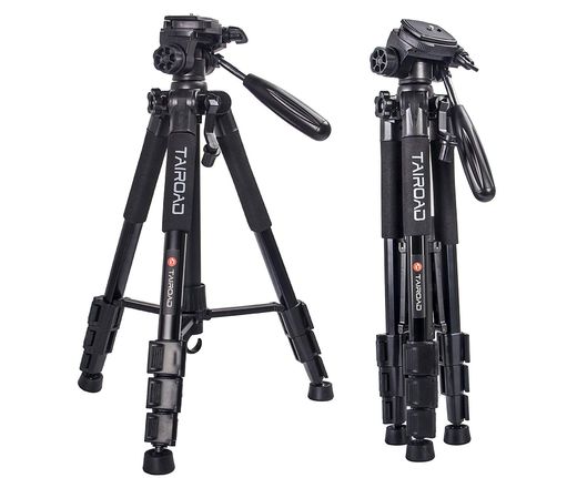 Light Weight Scope Tripod With Black Swivel Head