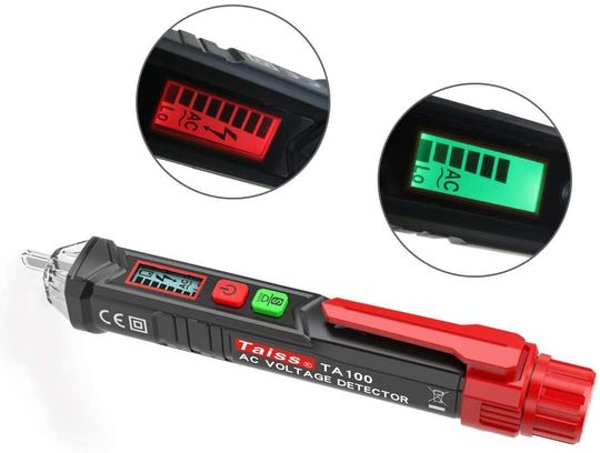 Auto And Manual Function Volt Stick Small Sized Volt Stick In Black And Green