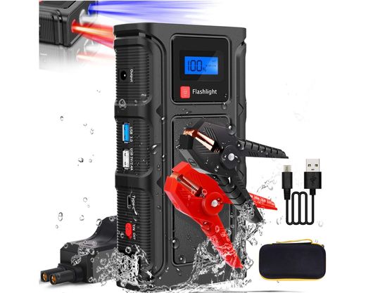 Power Car Starter With Black USB Wire