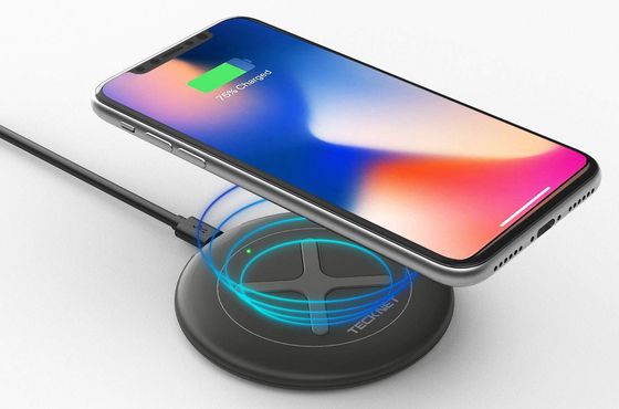 Qi Wireless Charger With Black Cable