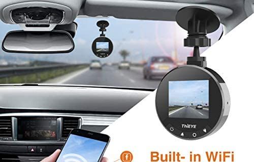 WiFi Dash Cam With Circular Shape