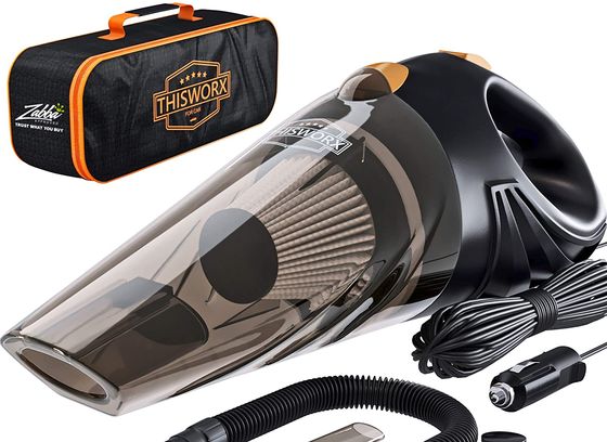 ThisWorx Car Vacuum Cleaner Portable Car Vacuum Cleaner With Bag
