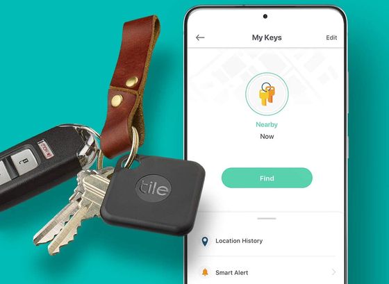 Tile Pro Bluetooth Item Finder Bluetooth Item Finder With Mobile