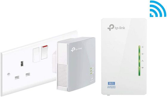 TP-Link 2-Port Powerline Adapter 2-Port Powerline Adapter All White