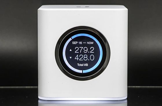 Plug And Play Powerful WiFi Router Powerful WiFi Router In Circular White Form