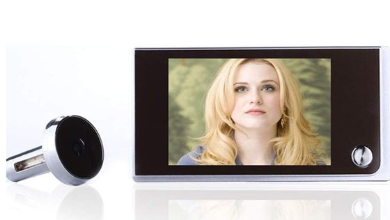 UxradG Door Viewer Security Camera Door Security Camera With Silver Button