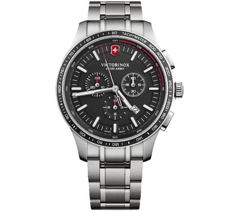 Mens Sport Swiss Watch In Steel