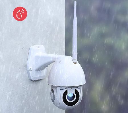 Dome CCTV Camera With White Exterior