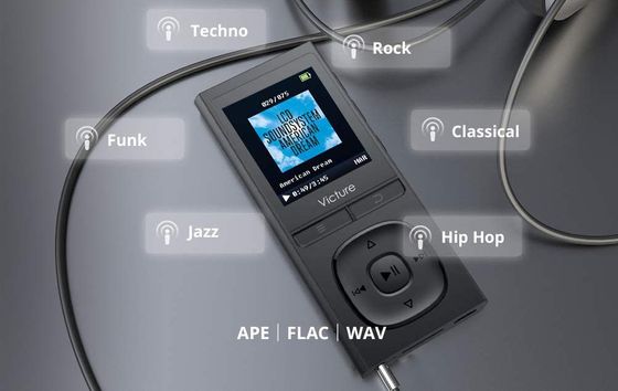 Mp3 Player With Big Square Control