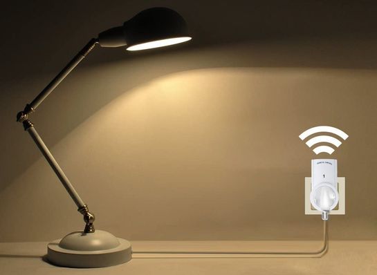 Wireless Plug Sockets With Lamp