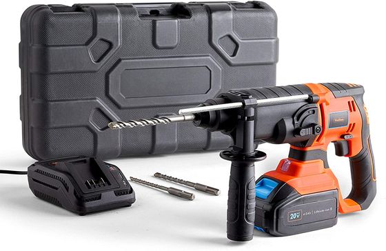 Cordless SDS Hammer Drill In Red And Black