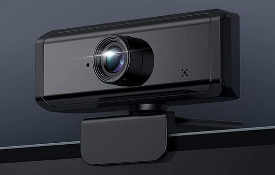 Black Smooth Webcam 1080P USB