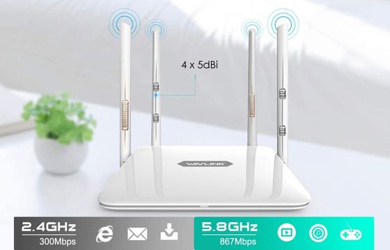 Long Range WiFi Antenna Router With Black Exterior