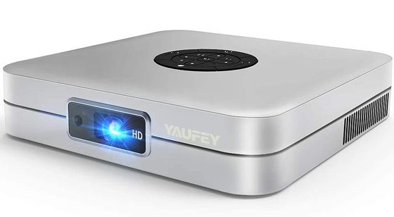 Yaufey Mini HDMI 3D Projector Mini HDMI 3D Projector In Chrome Finish