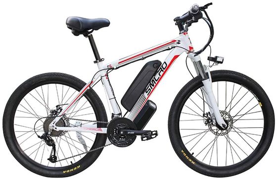 E-Mountain Bike With Black Frame