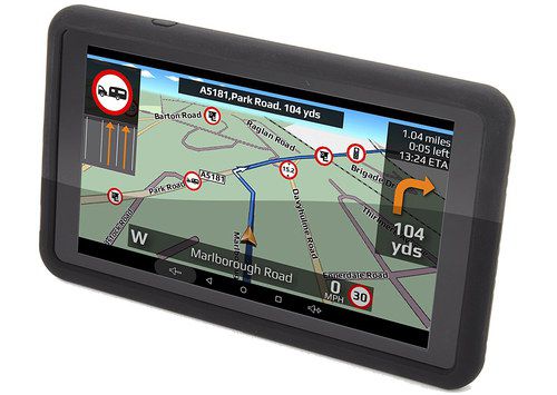 Motorhome Sat-Nav With Maps