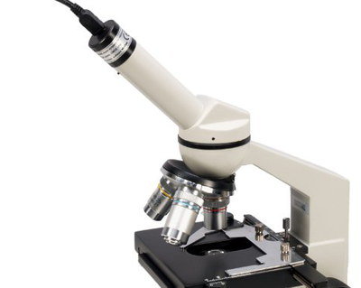 2 Mega-Pixel USB Microscope Cam USB Microscope Camera With Black Cable Connected