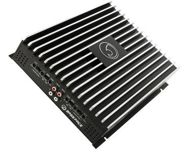 Stereo System Car 4 Channel Amp Bass Boost Car 4 Channel Amp In Black