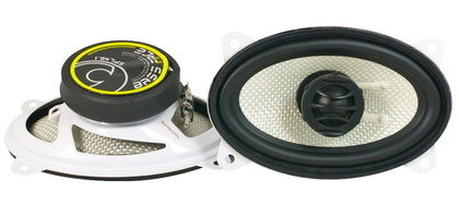 Car Door Audio Speakers On White Desk