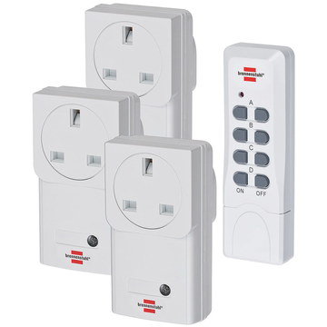 Wall Remote Control Plugs With White Controller