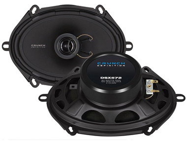 Flat Car Door Speakers With Smooth Black Finish