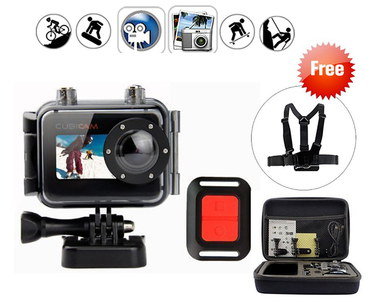 Water Proof Sports Camera With Head Strap