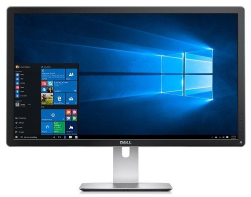 4K LCD Monitor With Chrome Stand