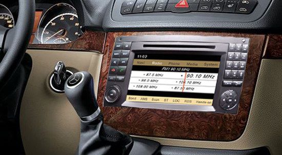 The Typical Modern DIN DIN System On Brown Dash
