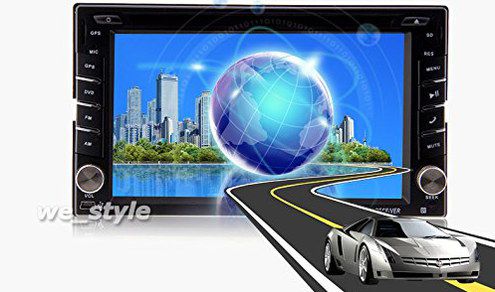Buy EinCar Now Dual DIN Dash GPS With Blue Display