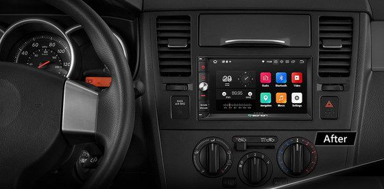 D-Din Car Stereo Nav On Dash