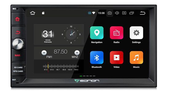 Eonon Double DIN With Blue Calendar