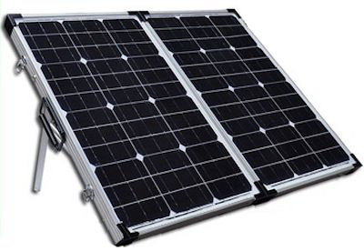 Heavy Duty 100W Solar Panel With Steel Stand
