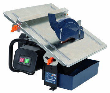 Tile Cutter Machine With Blue Blade Safety