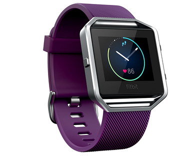 Fit-Star Wrist Heart Rate Monitor Watch PurePulse Heart Rate Monitor Watch In Plum Finish