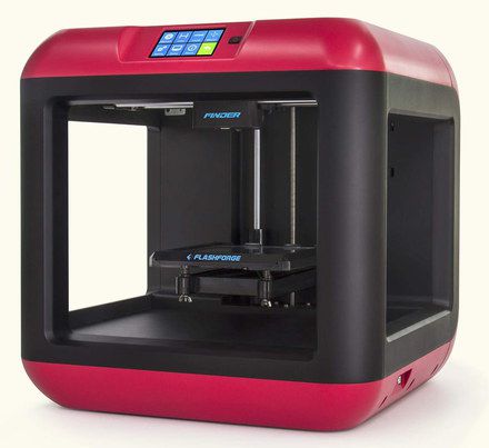 Black And Red 3D Printing Machine