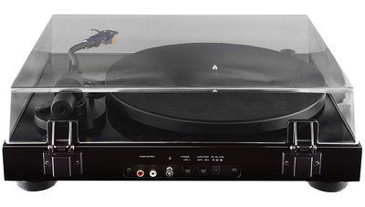 LP Turntable With Pre-Amp Built-In Turntable With Pre-Amp And See Through Lid