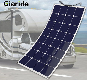 100W Campervan Solar Panel Kit In Curved Design