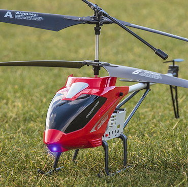 Open-Air Big Remote Control Helicopter Large Remote Control Helicopter With All Black Blades