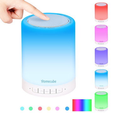 3 Stages Bluetooth Wireless Light Speakers Wireless Light Speakers With Top Control