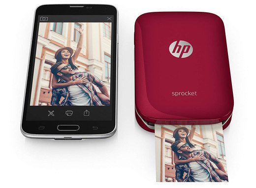 Buy HP Now Small Red Mini Photo Printer