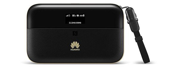 Black WiFi Hotspot With Powerbank